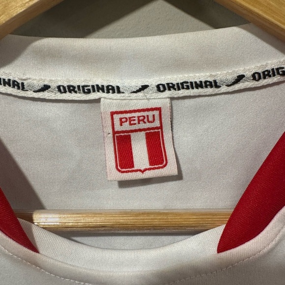 White and Red Men's Jersey - Picture 4 of 7